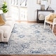 preview thumbnail 9 of 18, SAFAVIEH Madison Avery Boho Chic Distressed Area Rug - Ivory/Aqua - 5' 3" x 7' 6"