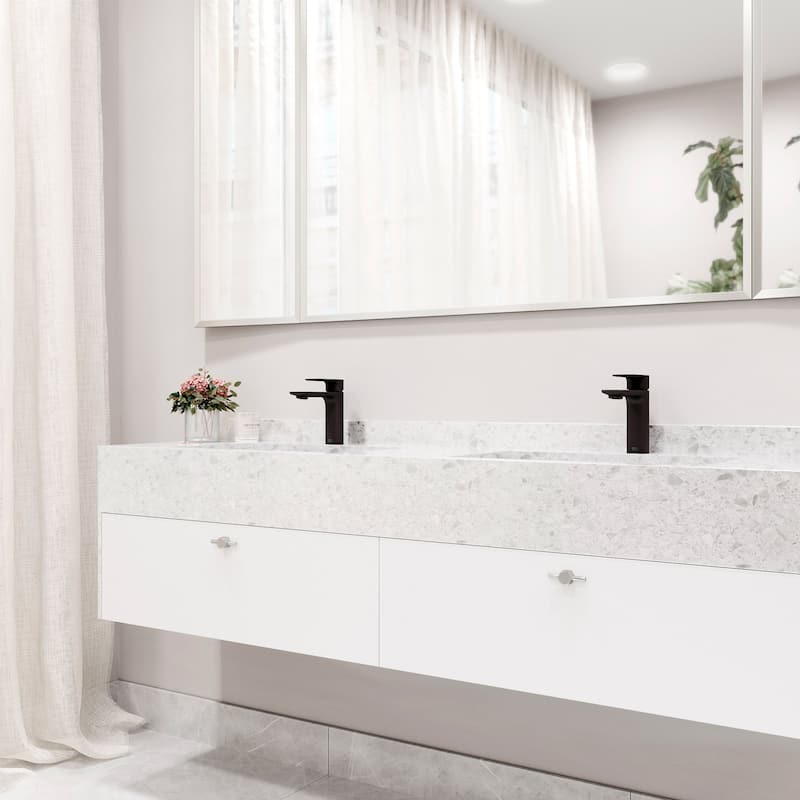VIGO Davidson 6" H Single Handle Single Hole Bathroom Faucet