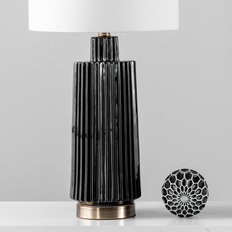 Nuloom Angers 31" Ceramic Table Lamp - 13"W x 13"D x 30.5"H