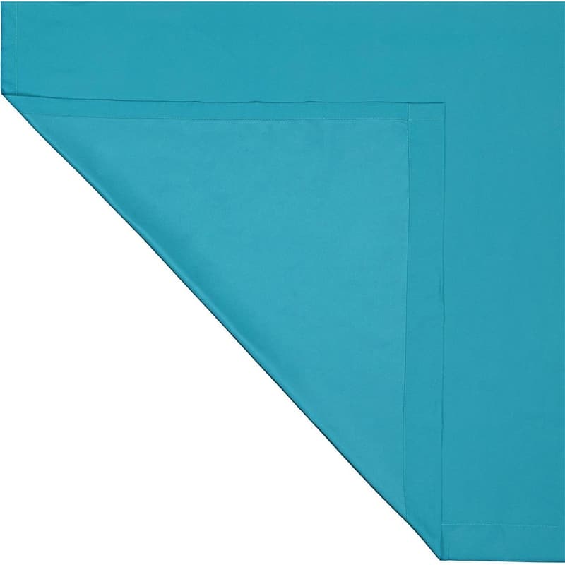 Teal Rod Pocket Curtains 40x84" Modern Living Room