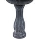 preview thumbnail 30 of 33, 2-Tier Arcade Solar with Battery Fountain with LED - Color Options
