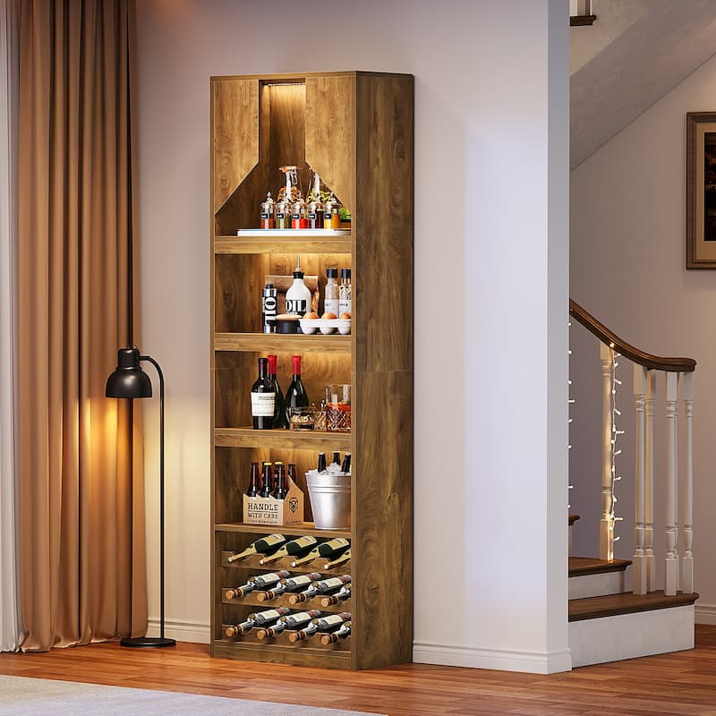 Tall Wine Bar Cabinet