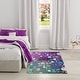preview thumbnail 9 of 7, Nourison Imagination Indoor only Purple Graphic Area Rug