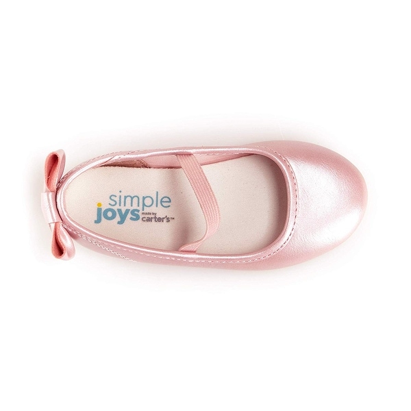 Simple Joys by Carters Toddler and Little Girls Ana Ballet Flat 1-8 yrs