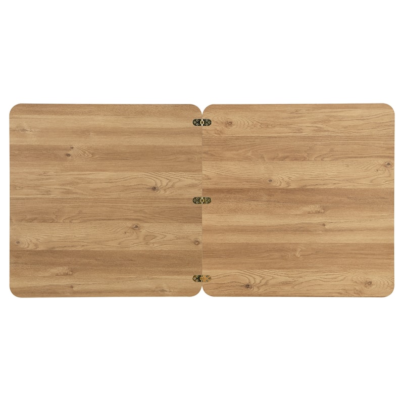 Modern Compact 63inch 5-Piece Extendable Dining Table Set
