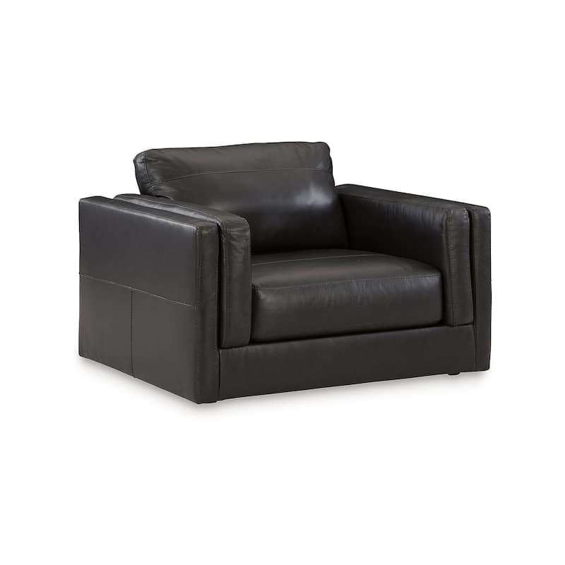 Signature Design by Ashley Amiata Onyx Oversized Chair - 50"W x 41"D x 35"H