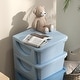 preview thumbnail 2 of 19, 4 Tier Kids Storage Unit, 4 Drawer Chest Toy Organizer Plastic Bins for Bedroom Nursery Living Room for Boys Girls Toddlers