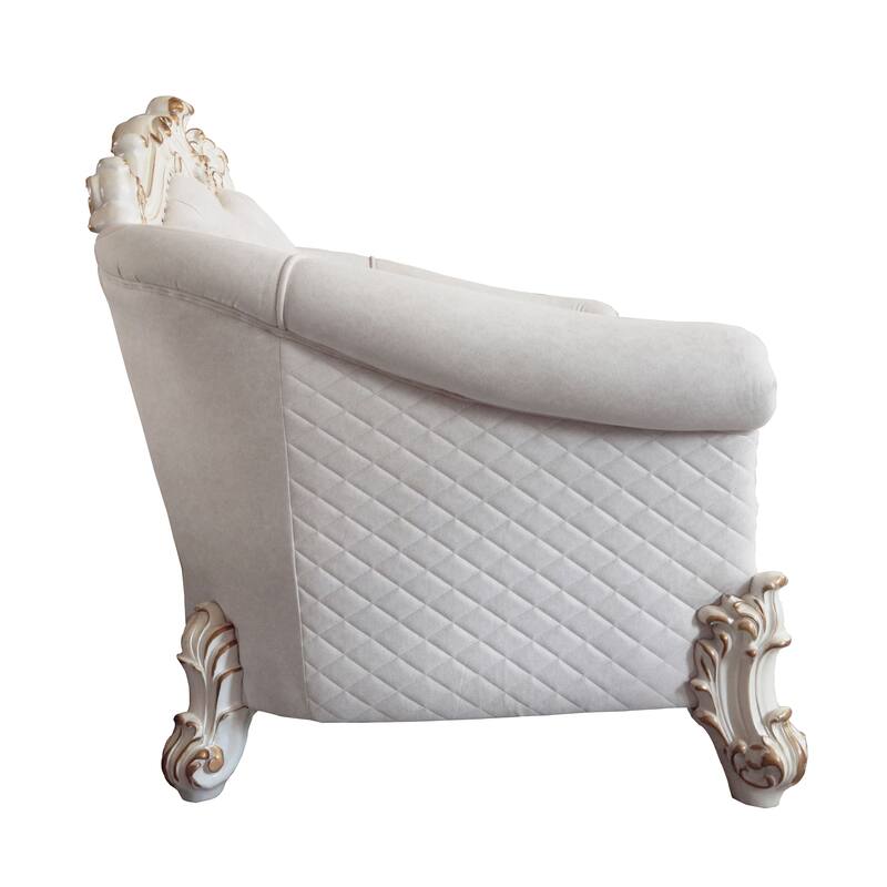 Casada Two Tone Ivory and Antique Pearl Loveseat