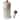 Peugeot Line Manual Salt Mill, alu, 12 cm - 4.75" Natural Wood - With Wooden Spice Scoop