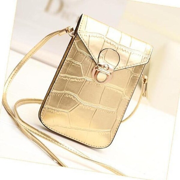 Shop Small Shoulder Crossbody Bag Purse Leather Cellphone Pouch for Travel Daily Use - Free ...