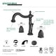 preview thumbnail 3 of 19, Kingston Brass Traditional 8 in. Widespread Bathroom Faucet