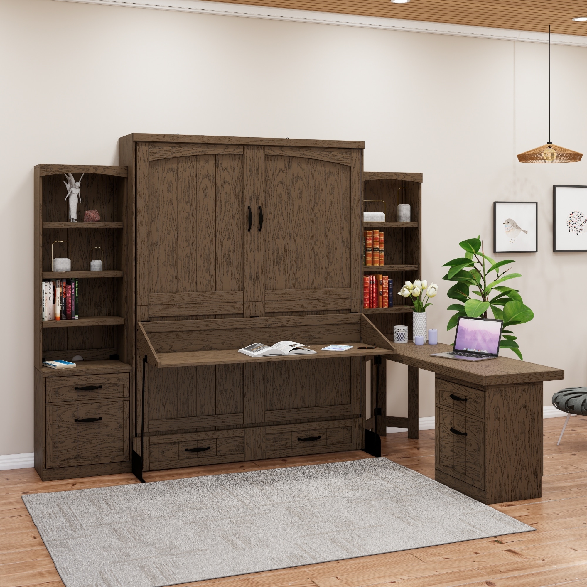 Farmhouse Murphy Bed On Sale Beds Bed Bath Beyond