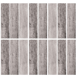 RoomMates Grey Barn Wood Plank Giant Wall Decals