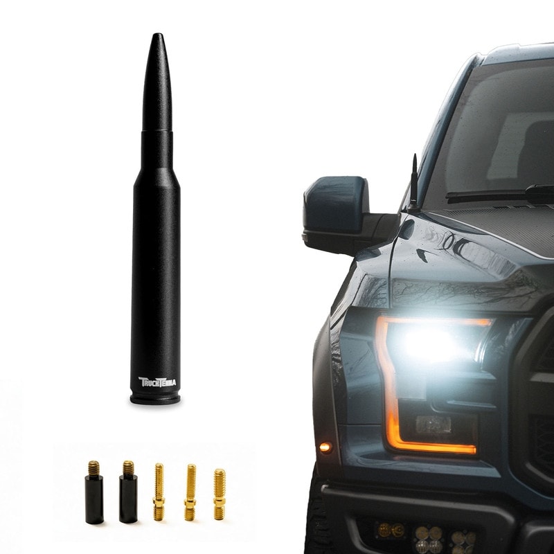 Trucktenna 50 Cal Bullet Antenna for Trucks, Stubby Antenna Replacement