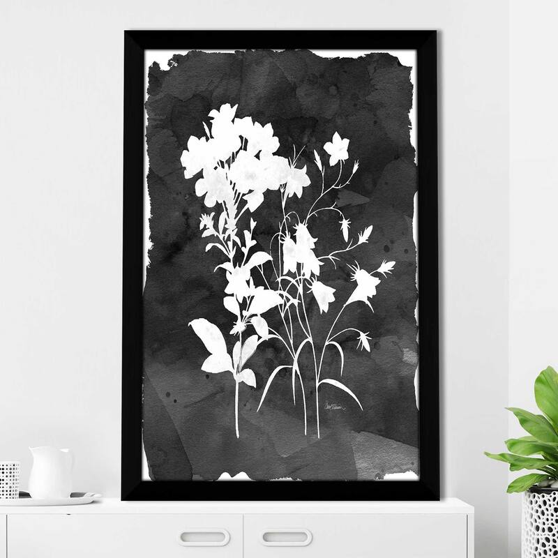 "Black Botanical II" by Carol Robinson Print on Acrylic