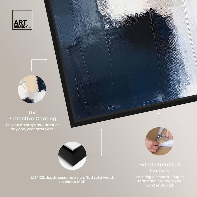 Stormy Hues III Canvas by Art Remedy