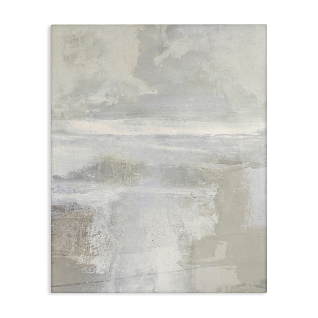 Stupell Muted Beige & Grey Canvas Wall Art Design By Rachel Springer