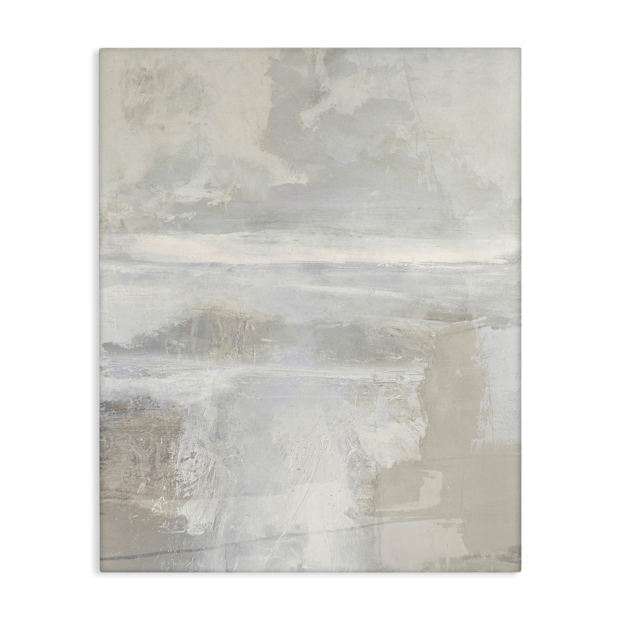 Stupell Muted Beige & Grey Canvas Wall Art Design By Rachel Springer