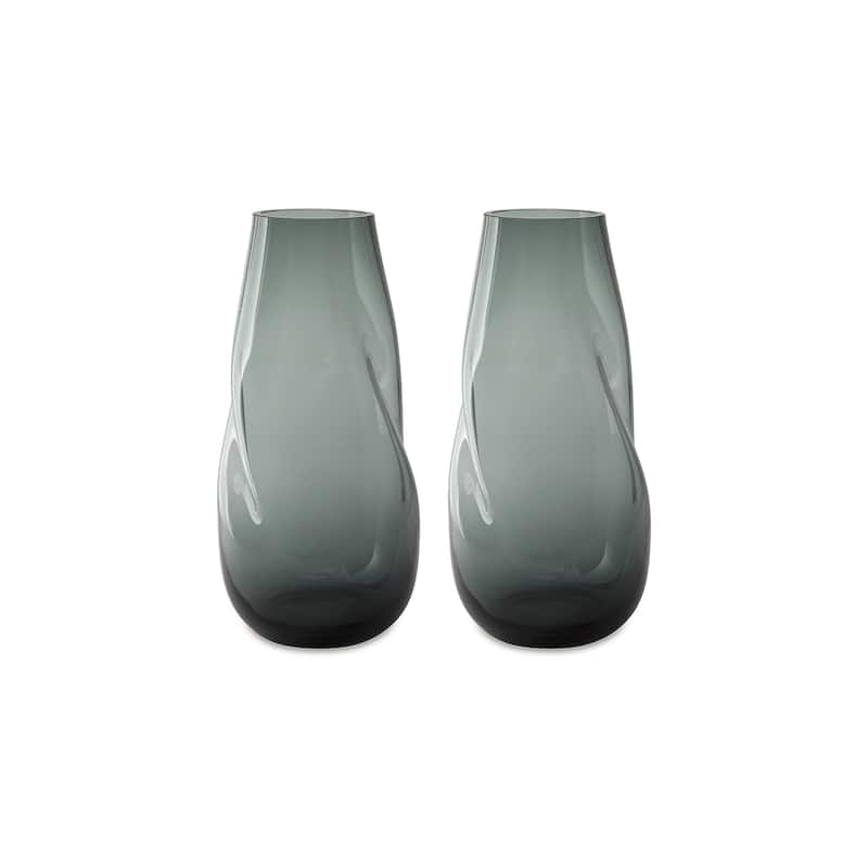 Signature Design by Ashley Beamund Blue Vase (Set of 2)