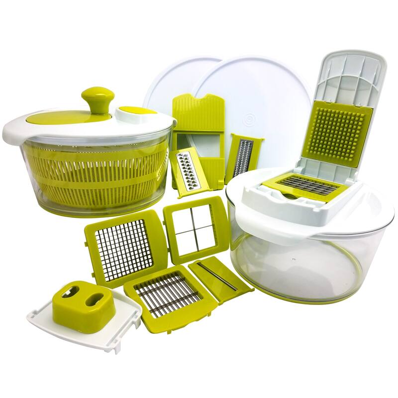 Salad Maker Set with Storage Lids