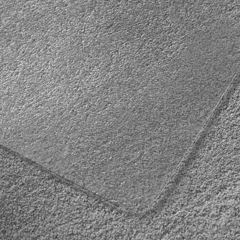 Valuemat® Plus Polycarbonate Rectangular Chair Mat for Low Pile Carpets - 36" x 48"