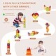 preview thumbnail 27 of 33, Magnetic Tiles, Magnetic Building Blocks for Kids, STEM Educational Construction Stacking Toys for Toddlers Boys Girls Aged 5+