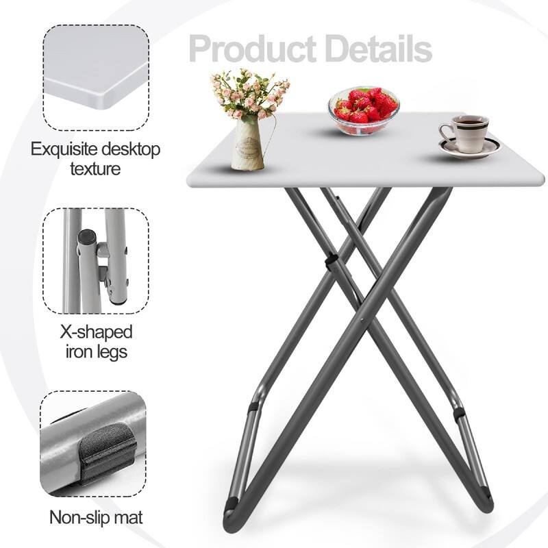 Tv Dinner Tray Table - 27"D x 19.5"W x 27.5"H