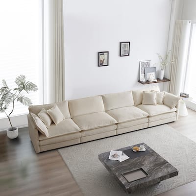 4 Seater Free Combination Modular Sofa Couch
