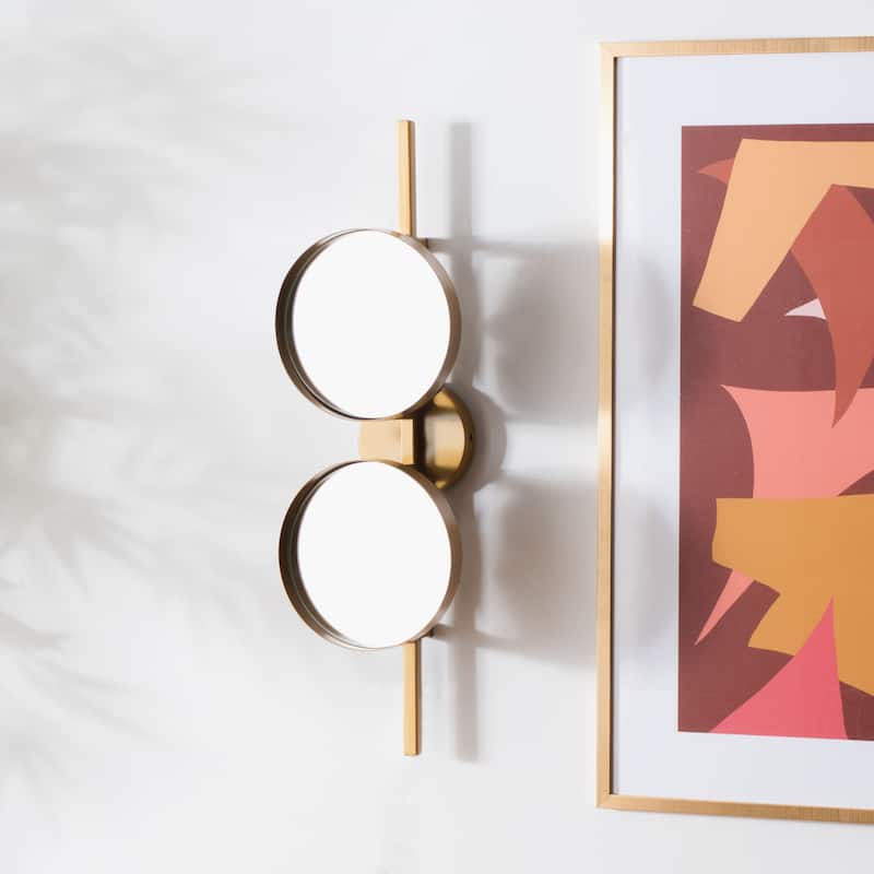 SAFAVIEH Khadijah 7" Wall Decor - Gold - 7Wx6Dx25H