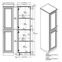 Shop Fresca Black Bathroom Linen Cabinet - Free Shipping ...