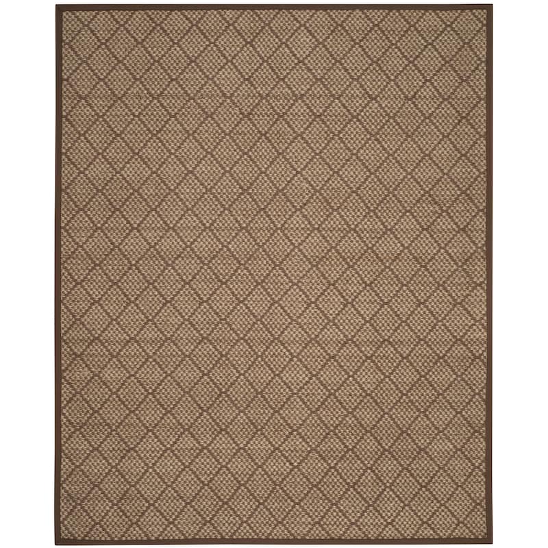 SAFAVIEH Natural Fiber Tytti Trellis Sisal Rug