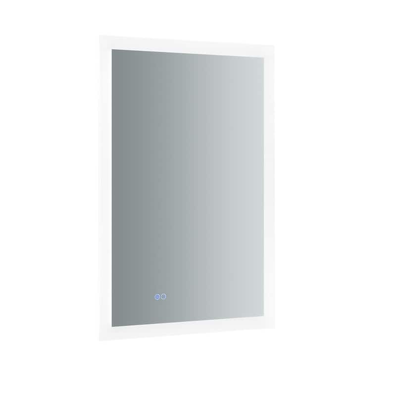 Fresca Luminosa 36" x 24" Framed Bathroom Mirror with Halo LED - Mirror