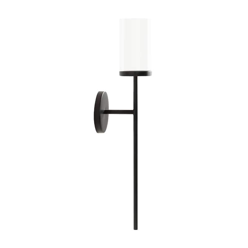 Kate and Laurel Blaise Metal Wall Sconce