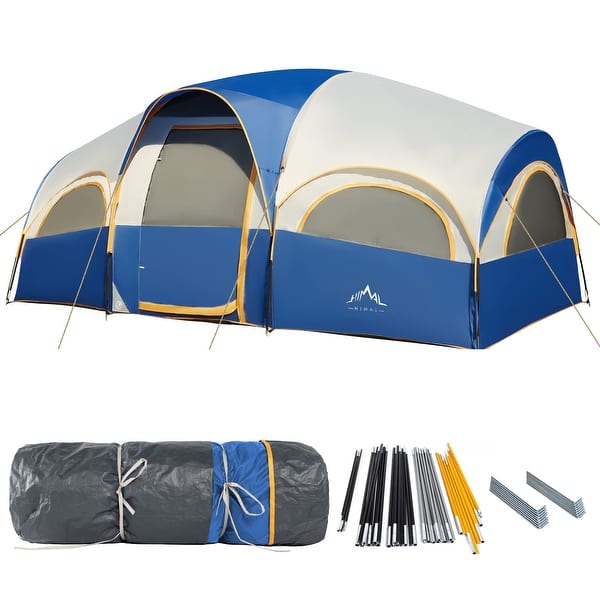 tente tente tente Gonflable pour 2 à 8 Personnes, Camping Gonflable avec Sortie de Cheminée et Pompe à Air, Montage Rapide en 5 Minutes, Inflatable Camping duffles Size:-5.0 Big Agnes Copper Spur