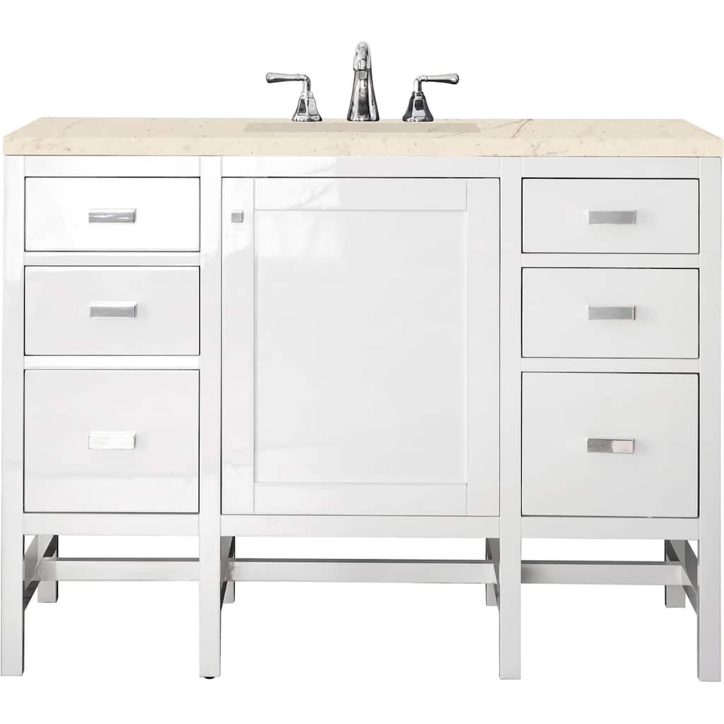James Martin Vanities Addison 48" Single Basin Hardwood Vanity Set