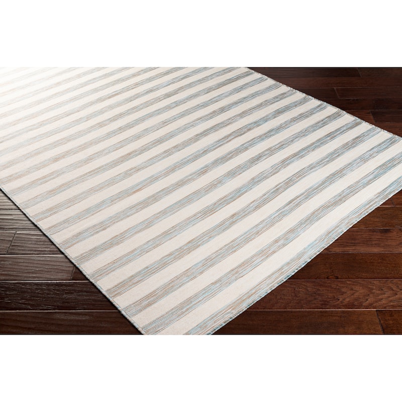 Artistic Weavers Kermie Indoor / Outdoor Striped Area Rug