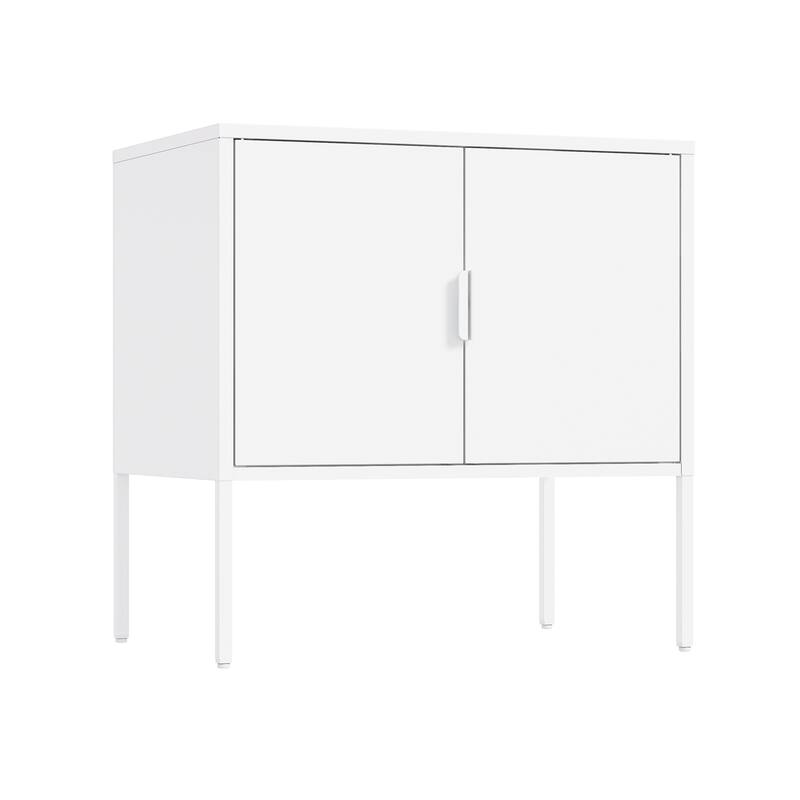 Manhattan Comfort Ava 24" Metal Accent Cabinet