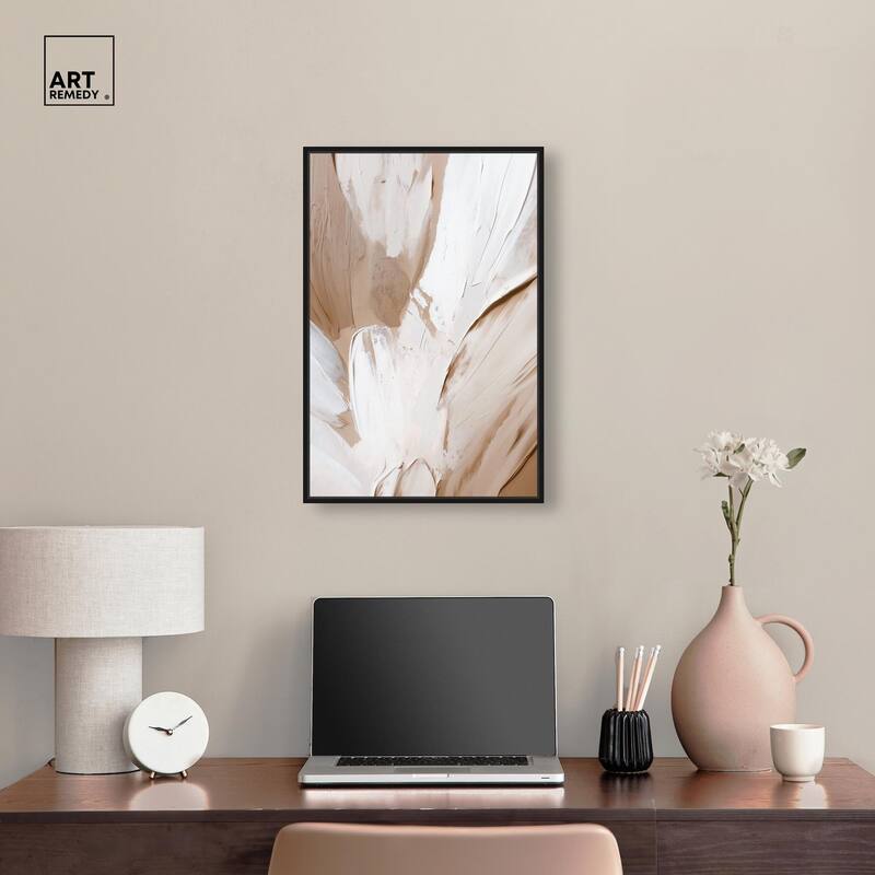 Fawn and Frost Canvas by Art Remedy