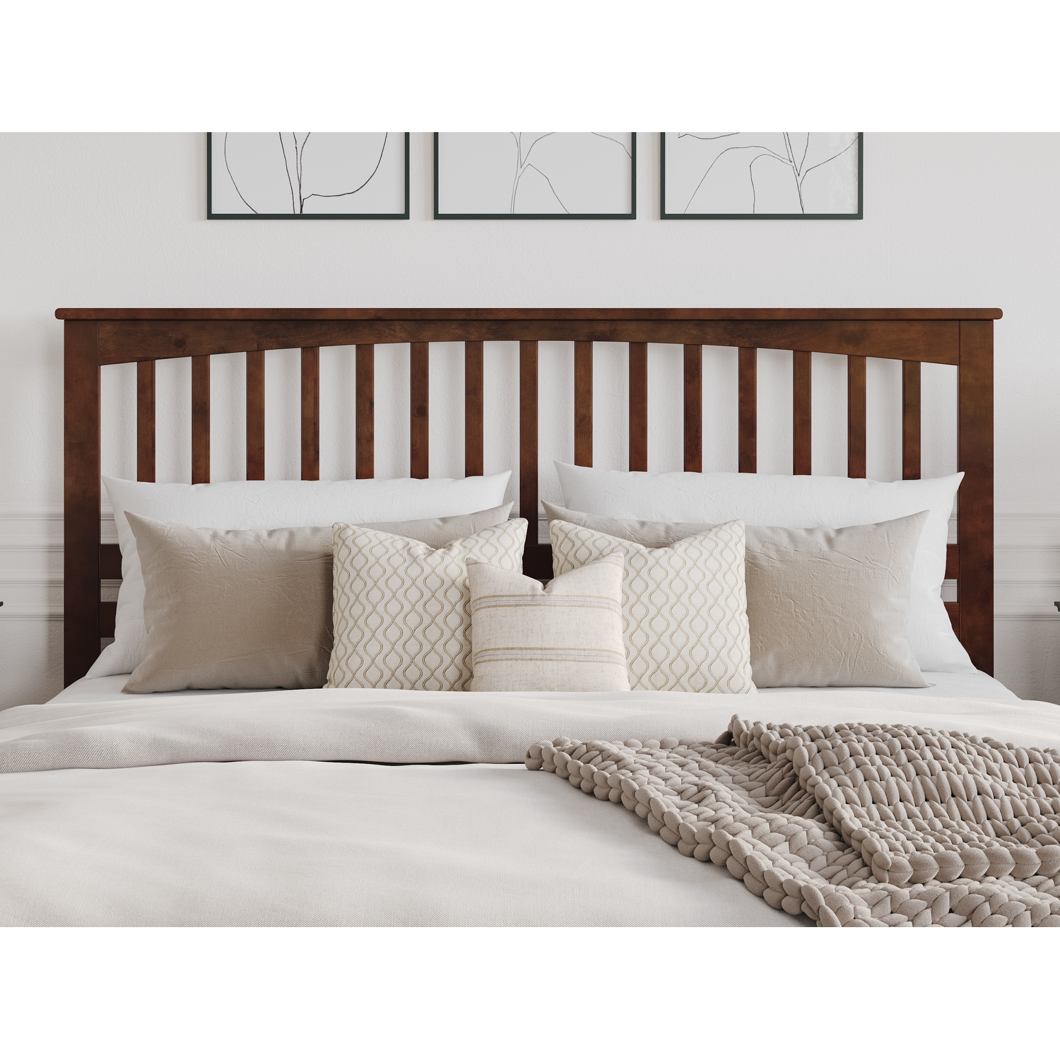 AFI Mission Headboard with Attachable Charger - Picture 23 of 25