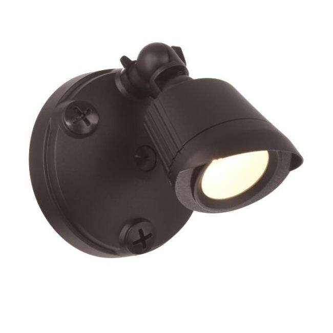 Savoy House 4-FLOOD-A1-3000K Single Light 5" Wide LED Outdoor Flood - Bronze