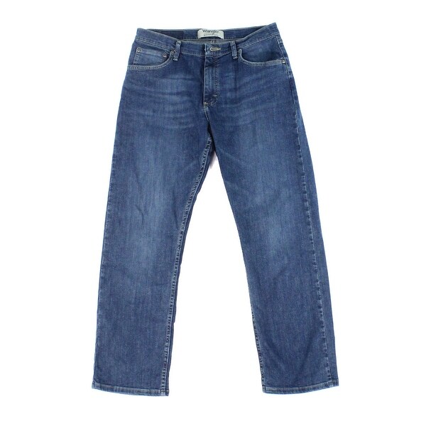 wrangler slim straight stretch jeans