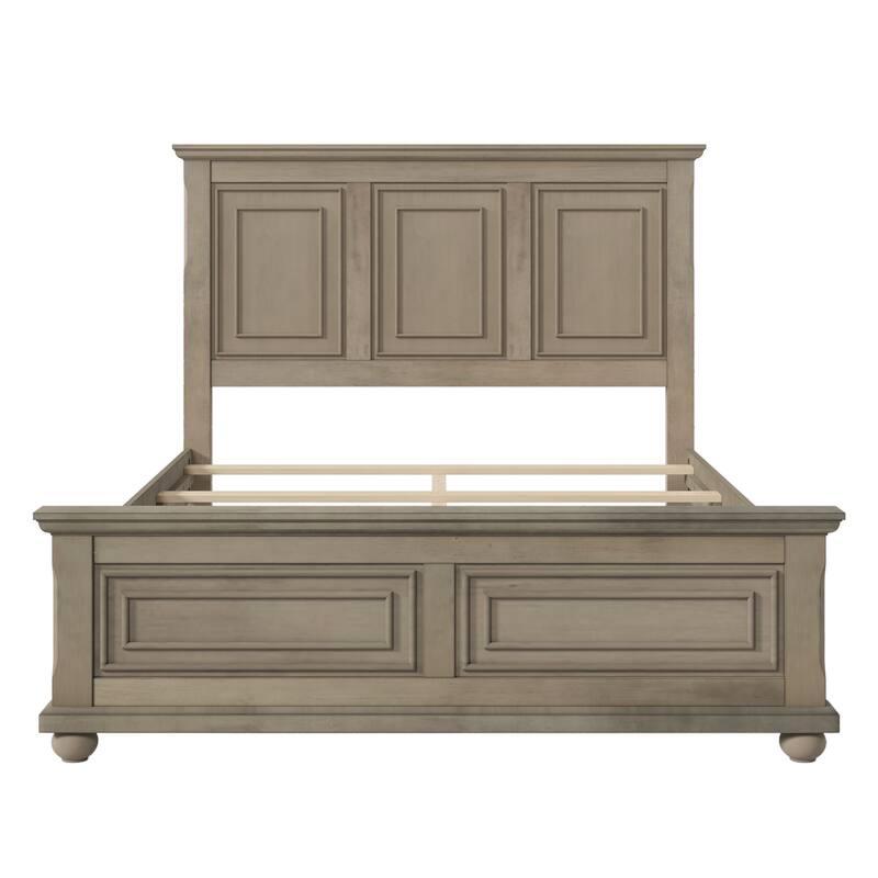 Traditional Town and Country Style Pinewood Vintage Bed