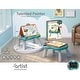 preview thumbnail 4 of 3, Kids Art Easel Toys Foldable Double Sided Tabletop