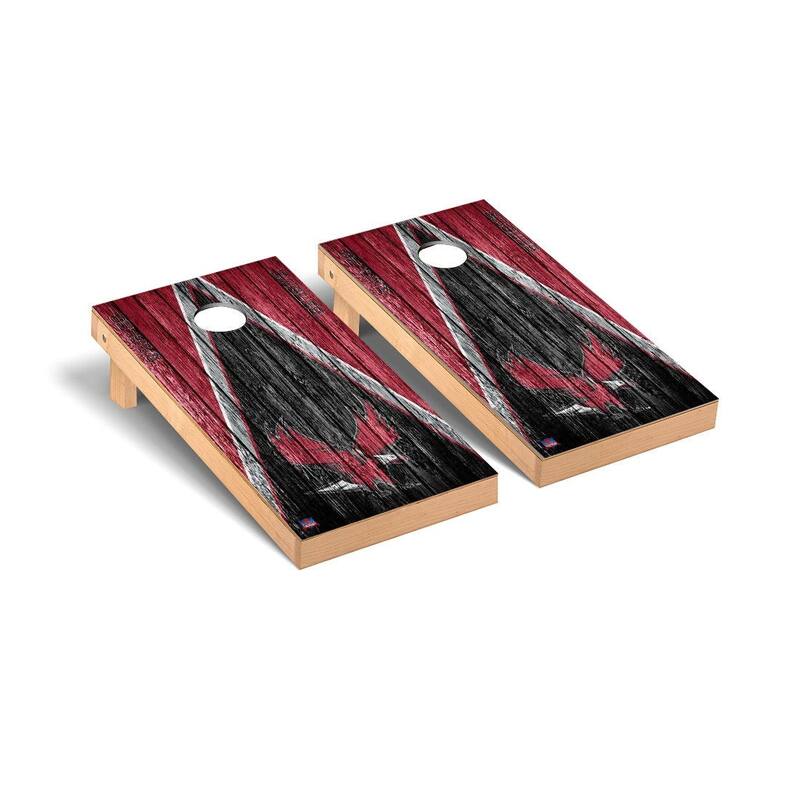 North Carolina Central Weathered Cornhole Board Set