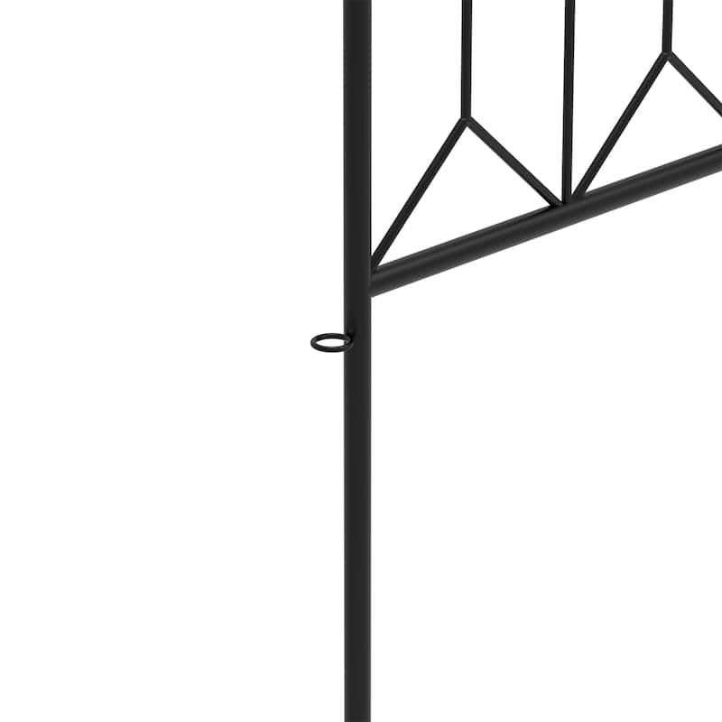 31.5"H 24"W Fence Panel Decorative Metal Fence Panel(5 PCS)
