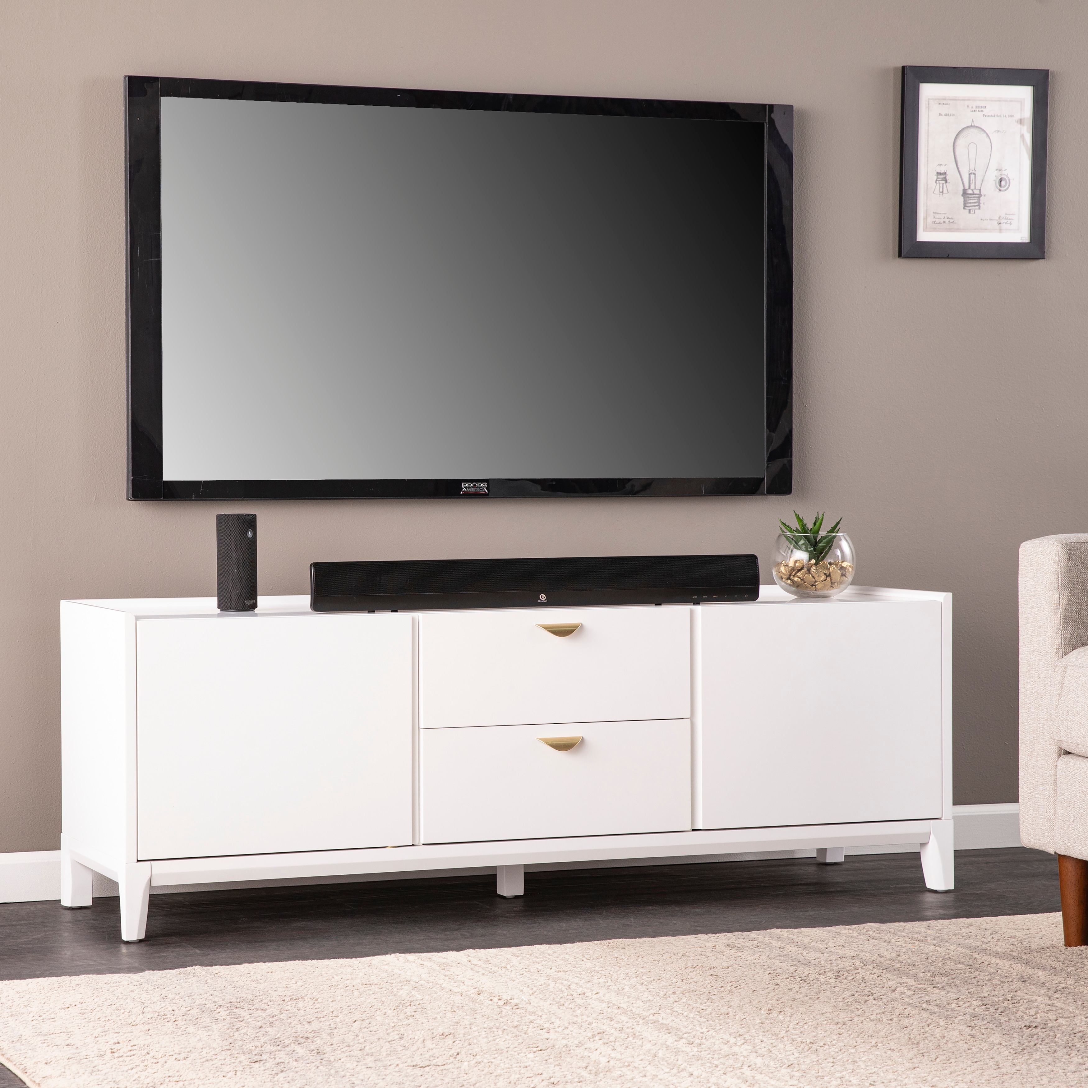 SEI Furniture Corelyn Storage Media TV Stand for TV's up to 55"