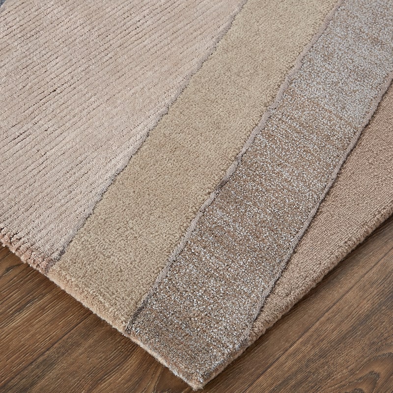 Grand Bazaar Cutlor Hand Tufted Geometric Modern Area Rug