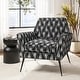 preview thumbnail 6 of 22, Silas Modern Armchair with Metal Legs by HULALA HOME