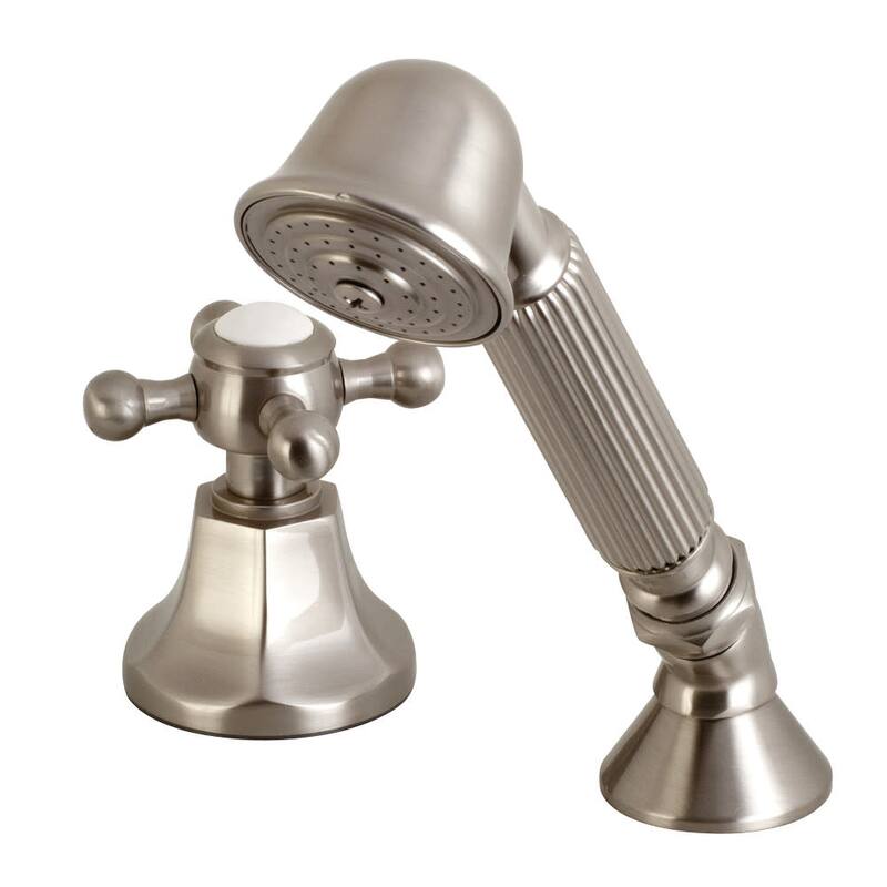 Kingston Brass 1.8 GPM Single Function Hand Shower Package - Includes - Brushed Nickel