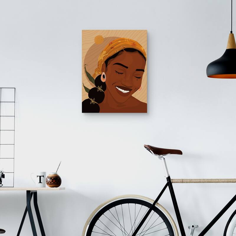 Glow Different_ by Princella Canvas Art Print